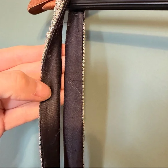 Nwt Retrofete Regina Dress Crystal-Embellished Mini Black size Xs - Picture 9 of 13